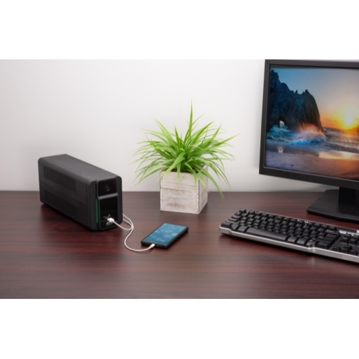 APC Easy UPS BVX 700VA, 230V, AVR, USB Charging,Universal Sockets BVX700LUI-MS - Image 4
